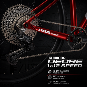Bicicleta de Montaña Rígida de <span class=keywords><strong>29</strong></span> Pulgadas Lista para Enviar, 12 Velocidades, Freno de Disco Hidráulico, Horquilla con Suspensión de Aire, Bicicleta MTB para Adultos - Product Image 5
