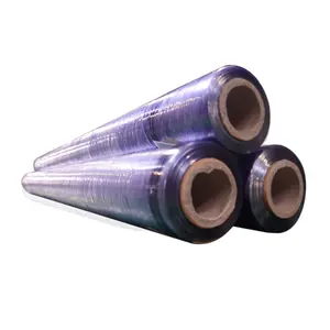 Pvc Film Transparante China Guangzhou Stretch Film Stijve Pvc Maken Doos, Verpakking Vochtbestendig 0.5M-1.55M 0.03Mm-0.3Mm