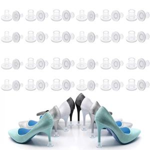 Embouts de remplacement noirs transparents antidérapants et anti-bruit pour talons hauts, protections de talon pour chaussures à talons hauts - Product Image 1