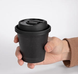 Tasse à café en papier biodégradable jetable personnalisée pour liquides chauds - Product Image 4