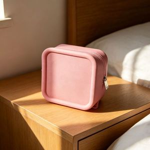 Unisex <b>Mini</b> <b>Pouch</b> Portable Silicone Wallet Zipper Closure Cute Coin Purses for Kids Women Water Resistant Eco-Friendly - Product Image 1