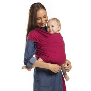 <span class=keywords><strong>Fascia</strong></span> Porta Bebè in Cotone Super Morbido ed Elastico, Perfetta <span class=keywords><strong>per</strong></span> <span class=keywords><strong>Neonati</strong></span>, Traspirante e Pieghevole, Capacità di Carico 10KG - Product Image 2