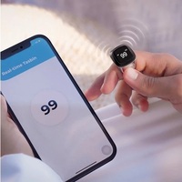 IQibla Zikr 1 Tasbih Smart Ring Zikr1 pour les musulmans Tally Tasbeeh compteur métal 5 rappel de temps de prière dents bleues étanchéité IP68
