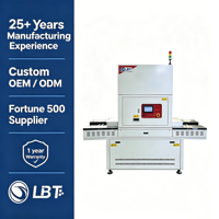 Machine de séchage UV contrôlée par PLC pour PCB, sérigraphie et séchage de composants électroniques, installation sur site à l'étranger