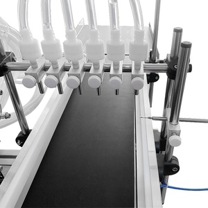 Machine de remplissage de bouteilles de haute précision, automatique, de bureau, à 6 têtes, à pompe péristaltique, pour boissons, produits chimiques, économie d'énergie - Product Image 5