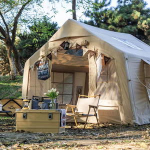 Carpa Inflable Fácil de Instalar, Carpa Glamping para 4-6 Personas, Carpa Inflable para Acampar en Invierno, Carpa <span class=keywords><strong>Hobbit</strong></span> - 12 ㎡ - Product Image 3