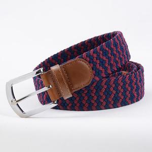 Mode Sport Stof Riemen Heren Stretch Geweven Riem Golfgordels - Product Image 5