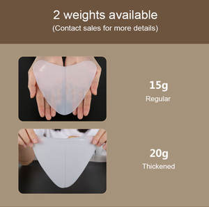 Almohadilla de Cristal Absorbible de Colágeno para el Pecho, Mascarilla de Hidrogel para el Pecho, Mascarilla de Colágeno Soluble en Agua para Levantar el Cuello y el Pecho - Product Image 3