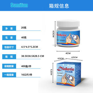 Adesivi per unguento di Sumifun Jiangtang nuova medicina cinese transfrontaliera con Acupoint nel sangue crema per la cura della salute unguento a base di erbe - Product Image 6