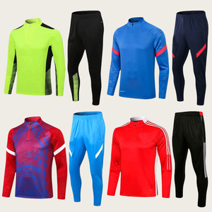 Großhandels preis Oem Fußball Trikot Männer Langarm Fußball Uniformen Sets Fußball Kit Fußball Trikot Anzug