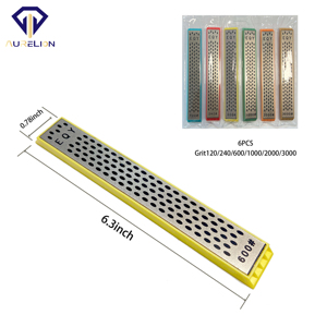 Bộ đá mài kim cương 6 món được cấp bằng sáng chế, độ cứng cao, hình chữ nhật, dùng để mài và đánh bóng dụng cụ - Product Image 3