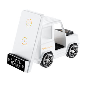 Shinedee 3-in-1 luce RGB portatile per altoparlante campione gratuito per telefono cellulare casa ufficio Design auto sveglia musica - Product Image 1