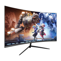Rahmenloser FHD-Monitor 21,5 24 27 Zoll Flacher Randloser Studio- und Büromonitor OEM ODM LED PC-Monitor 1080P
