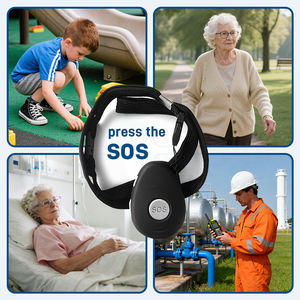 Dispositif GPS d'alerte SOS 4G Mini système de réponse aux urgences personnelles mobile Bracelet de suivi de télésoins IP67 pour les personnes âgées et les travailleurs isolés - Product Image 2