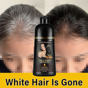 Champú de color negro natural orgánico, 500ml, <span class=keywords><strong>vojo</strong></span>, cosmética, Corea - Product Image 4