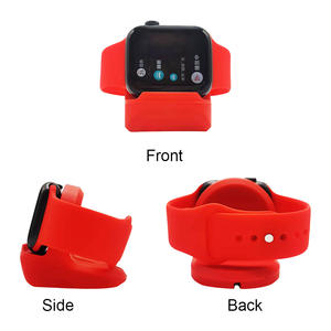 Support de <span class=keywords><strong>chargeur</strong></span> en silicone <span class=keywords><strong>pour</strong></span> <span class=keywords><strong>Apple</strong></span> <span class=keywords><strong>Watch</strong></span> Series 9 8 <span class=keywords><strong>7</strong></span> 6 5 4 3 2 1 SE iwatch Station d'accueil de charge Support de bureau Accessoires - Product Image 3