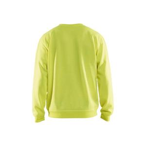 BLAKLADER - 340110743300M Sweat Hi-vis jaune-EAN 7330509660874 WORK HOODIES - Product Image 2