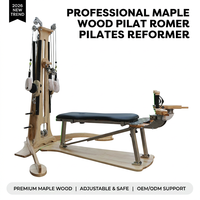 Barre de traction murale multifonctionnelle en bois avec barres parallèles horizontales et accessoires de fitness