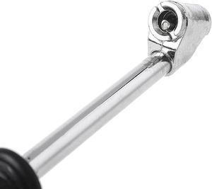 6 "رأس زاوية طويلة قدم مزدوجة مطلية بالكروم شوكة الهواء 1/4" Npt لا يثبت الانحناء إطار نفخ الهواء أداة إصلاح الإطارات - Product Image 4