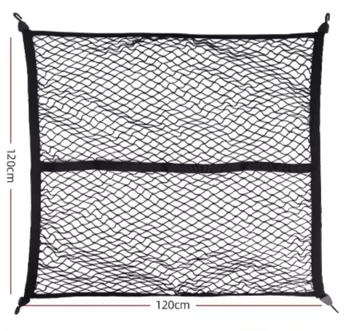 Filet plat monocouche avec crochet 120*120