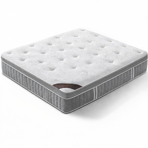 Colchón de Lujo de Primera Calidad, Tamaño King y Queen, Tejido Cómodo, Diseño con Cremallera, Espuma Viscoelástica de Gel de Látex, Resortes Independientes - Product Image 6