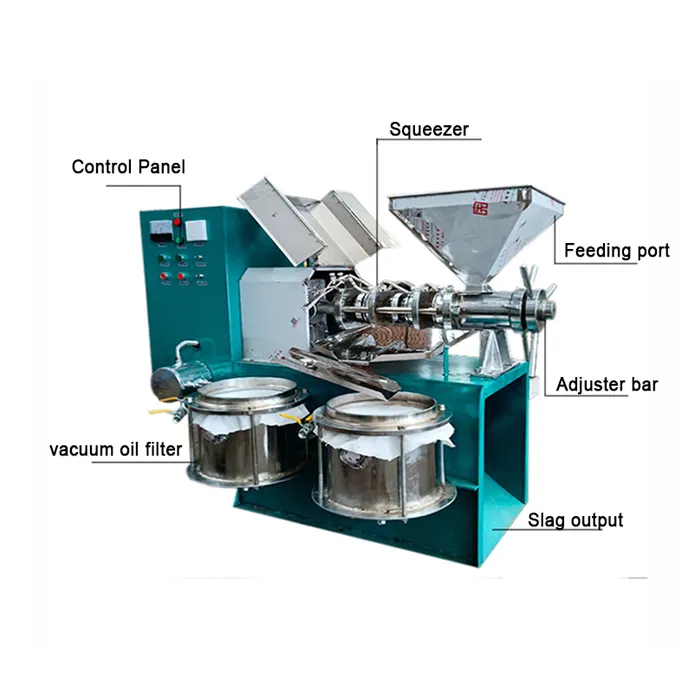 high capacity factory sell sunflower seed Oil press extracting machine Sesame peanut oil extractor machine