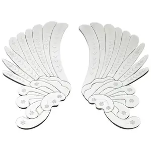 hot selling unique design butterfly wing shaped decorative wall mirror wall decor