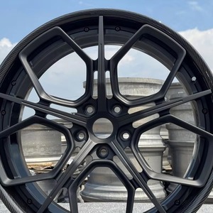 Nouvelles jantes de course de luxe en fibre de carbone 6061-T6, forgées sur mesure en 2 parties, 130 mm PCD, 19-24 pouces, design concave - Product Image 2