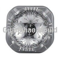 Moule personnalisé en plastique transparent pour assiette à fruits, moule d'injection PS PET, conception de motif, moule pour assiette à dîner, fabricant de Taizhou
