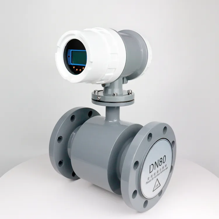 DN50 Water Meter Electromagnetic Flow Meter Price Magnetic Water Flow Meter Smart Liquid Flow Meter