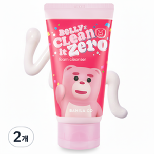 Jabón de Manos Espumoso Vanillaco Edición Belligom, Limpiador Sin Espuma Clean It Zero, 150ml, 2 Unidades, Ingredientes de Limpieza Básica con Descuento - Product Image 1