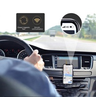 Support de téléphone de voiture en forme de L à aimant puissant pour iPhone 17 Support GPS en métal Support mobile sécurisé Accès pratique à votre téléphone en déplacement