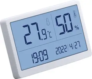 Hiển thị kỹ thuật số nhiệt độ phát hiện bảng tinh thể lỏng hygrograph nhiệt độ dụng cụ đo lường