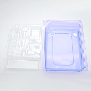 ถาดบรรจุภัณฑ์ทางการแพทย์แบบใส PETG ปลอดเชื้อ  รับผลิตตามแบรนด์  ขึ้นรูปด้วยระบบสุญญากาศ  ถาดบรรจุเข็มฉีดยาแบบใช้แล้วทิ้ง - Product Image 1