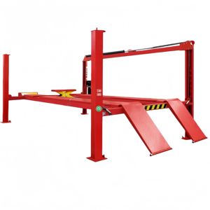 कार्यशाला उपयोग के लिए 4-पोस्ट हाइड्रोलिक कार लिफ्ट इलेक्ट्रिक ड्राइव 1800 मिमी लिफ्ट - Product Image 2