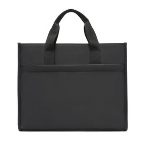 Nouvelle mallette verticale étanche de grande capacité pour hommes sac de transport simple pour ordinateur portable d'affaires avec bandoulière - Product Image 2