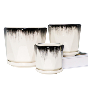 Pots <span class=keywords><strong>de</strong></span> <span class=keywords><strong>fleurs</strong></span> en céramique pour jardin, ensembles OEM, <span class=keywords><strong>Pot</strong></span> <span class=keywords><strong>de</strong></span> plante classique en céramique, offre spéciale - Product Image 6