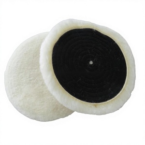 Tampon de polissage double <span class=keywords><strong>action</strong></span> pour <span class=keywords><strong>voiture</strong></span> en microfibre douce, pour le décapage de la cire et le polissage de finition - Product Image 1
