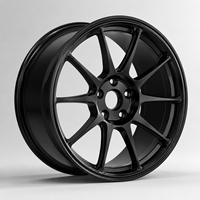 Rines Forjados de 17, 18 y 19 Pulgadas, 5x114.3 PCD, Ligeros, Diseño de Carreras de 10 Radios para Rendimiento JDM