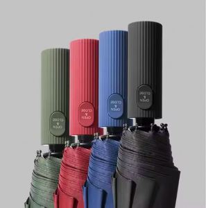 Meilleures ventes - Promotions en gros - Parapluie pliable 3 volets tendance avec protection solaire - Logo, taille et couleur personnalisables - Automatique - Product Image 4