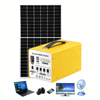 Générateur électrique portable solaire rechargeable silencieux de 150 W pour le camping en plein air, avec contrôleur MPPT et batterie LiFePO4