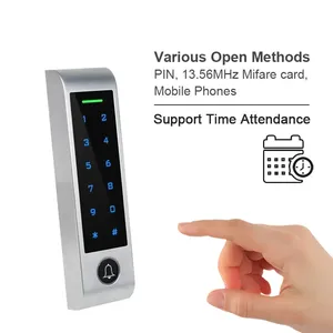 Cảm ứng Bàn phím không thấm nước IP66 <span class=keywords><strong>Standalone</strong></span> kiểm soát truy cập với ttlock App RFID <span class=keywords><strong>Card</strong></span> Access Control <span class=keywords><strong>Reader</strong></span> hệ thống - Product Image 5