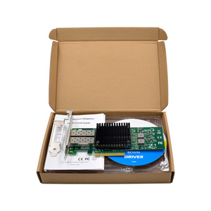 การ์ดเชื่อมต่อเครือข่ายเซิร์ฟเวอร์ Speedbridge X-3 Pcie X8 แบบสองพอร์ต 10GbE SFP ConnectX-3 การ์ดอีเธอร์เน็ตภายใน - Product Image 2