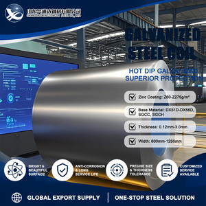 SGCH Q235 Hot Dip Galvanized Z200 G/sqm 0.25mm 1250mm Mill Edge Galvanized Steel Coil for Steel Structure - Product Image 1