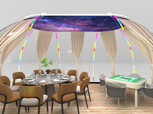 Domo Burbuja con Techo de Cielo Estrellado, Precio de Fábrica, Ajuste Perfecto, Materiales Ecológicos, para Casa, Hotel, Villa, Parque, Oficina Temporal al Aire Libre - Product Image 4