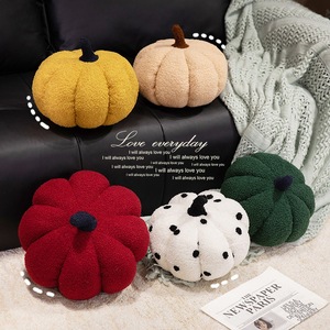 Polka <span class=keywords><strong>Dot</strong></span> Pumpkin búp bê sang trọng gối sang trọng đệm hoa trang trí nhồi bông mô hình sáng tạo nhồi bông bí ngô đồ chơi - Product Image 2