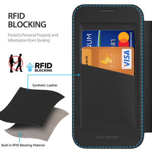Funda para teléfono con ranura para tarjetas, compatible con iPhone 17 Air, funda con tapa abatible magnética transparente, todo incluido - Product Image 2