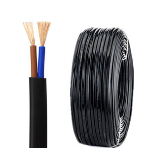 स्ट्रैंड्स 450/750V 2 कोर पीवीसी इंसुलेटेड और कवर फ्लैट कॉपर फ्लेक्सिबल पावर केबल - Product Image 1