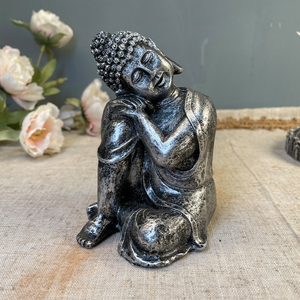 Southeast Asian Sleeping Buddha Statue TGA20 <strong>Thai</strong> Candlestick Incense Seat Yoga Zen Resin Crafts Home Decoration Buddhism - Product Image 3