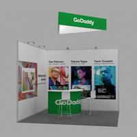 Équipement d'exposition pour salon professionnel TANFU, stand d'exposition, aluminium et tissu, dimensions personnalisées, couleur personnalisée, installation facile